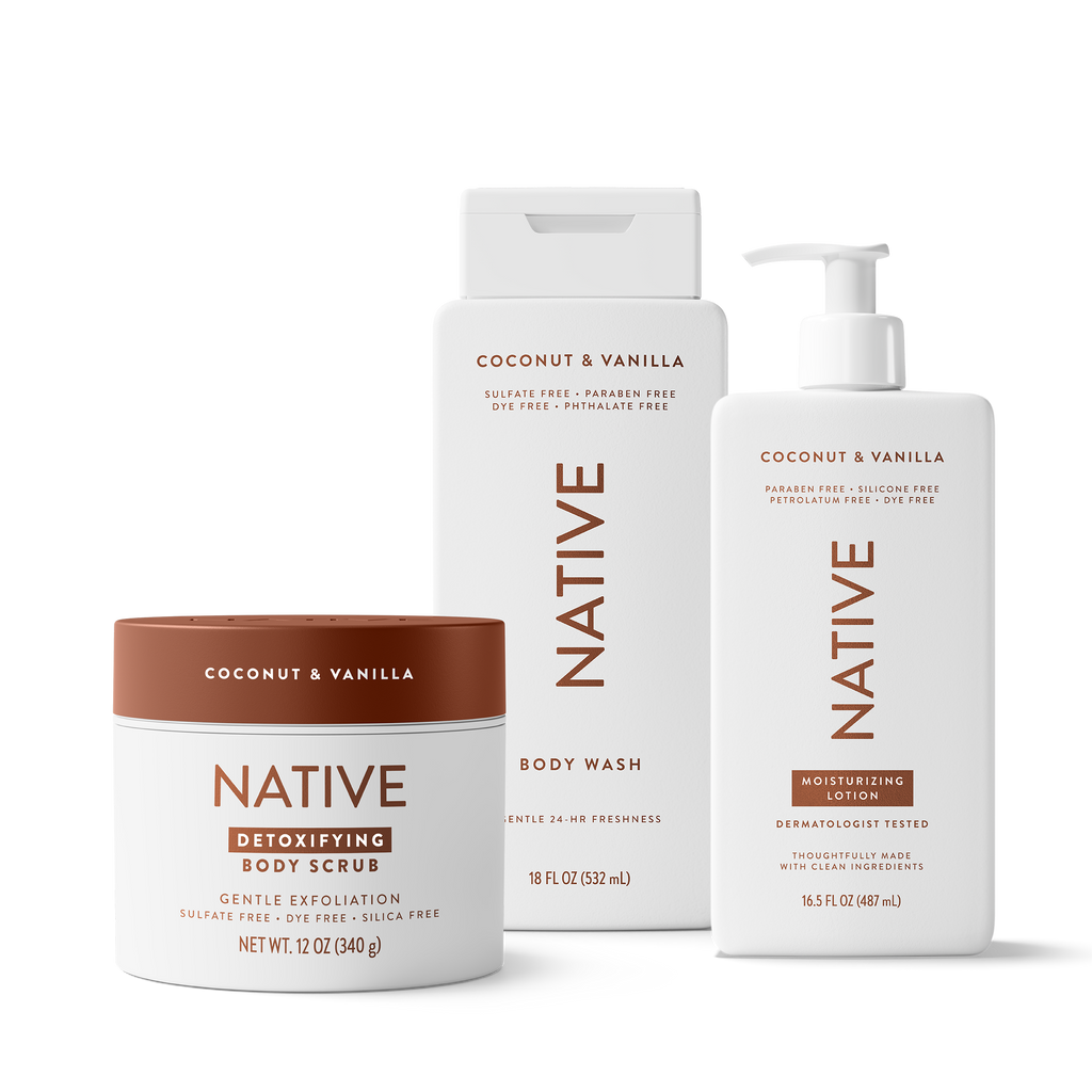 Native Exfoliate + Hydrate Trio
