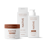 Native Exfoliate + Hydrate Trio