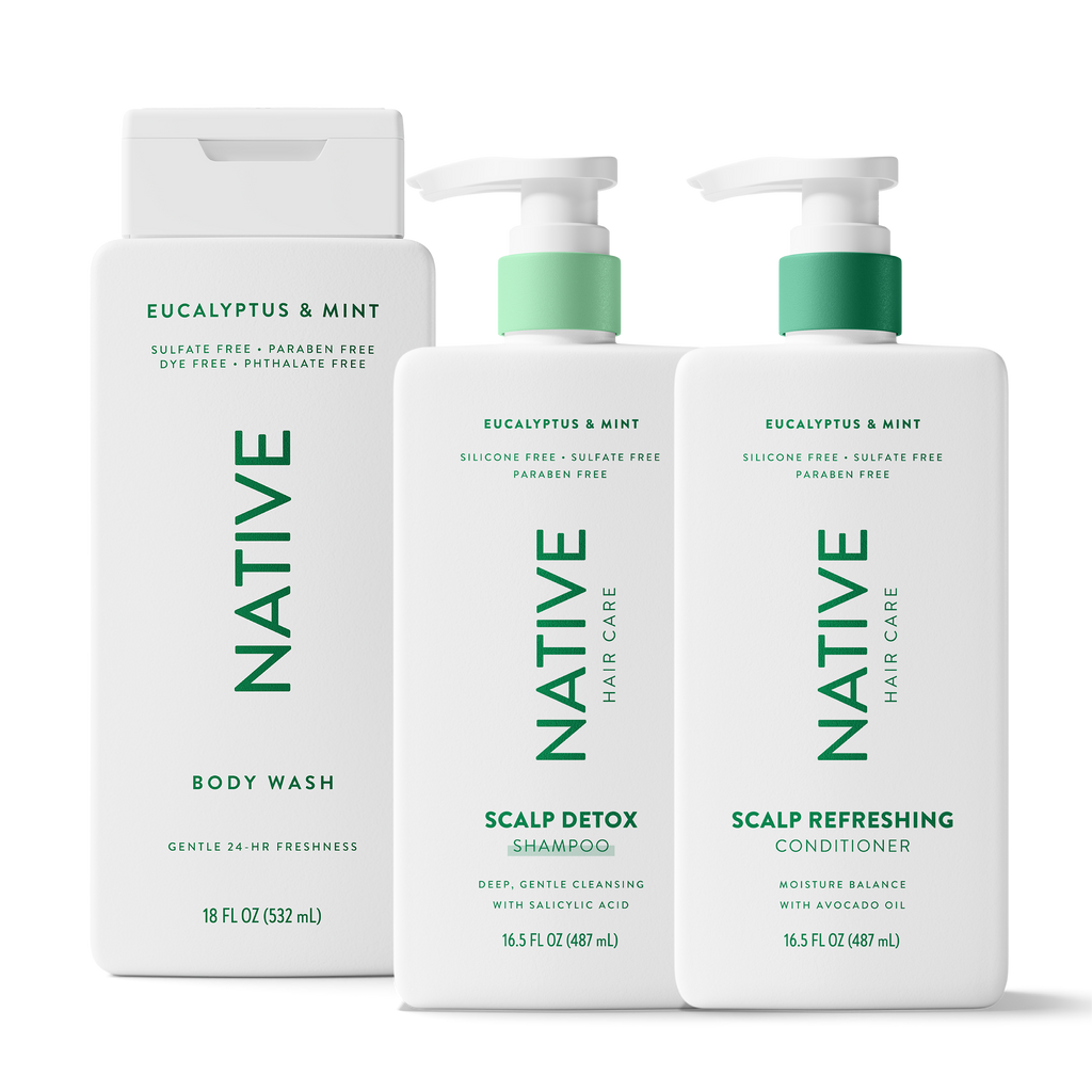 Native Shower Essentials Trio