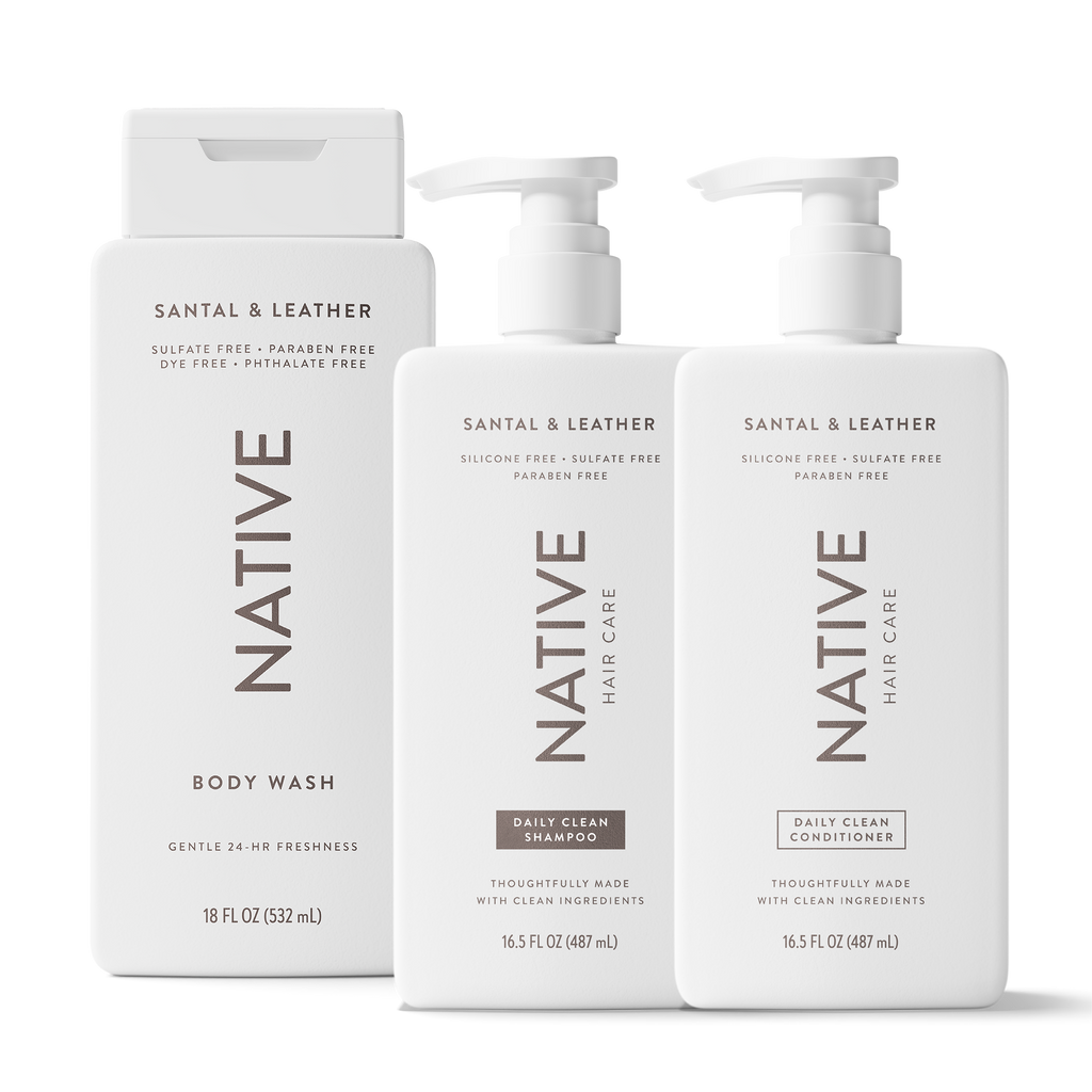 Native Shower Essentials Trio