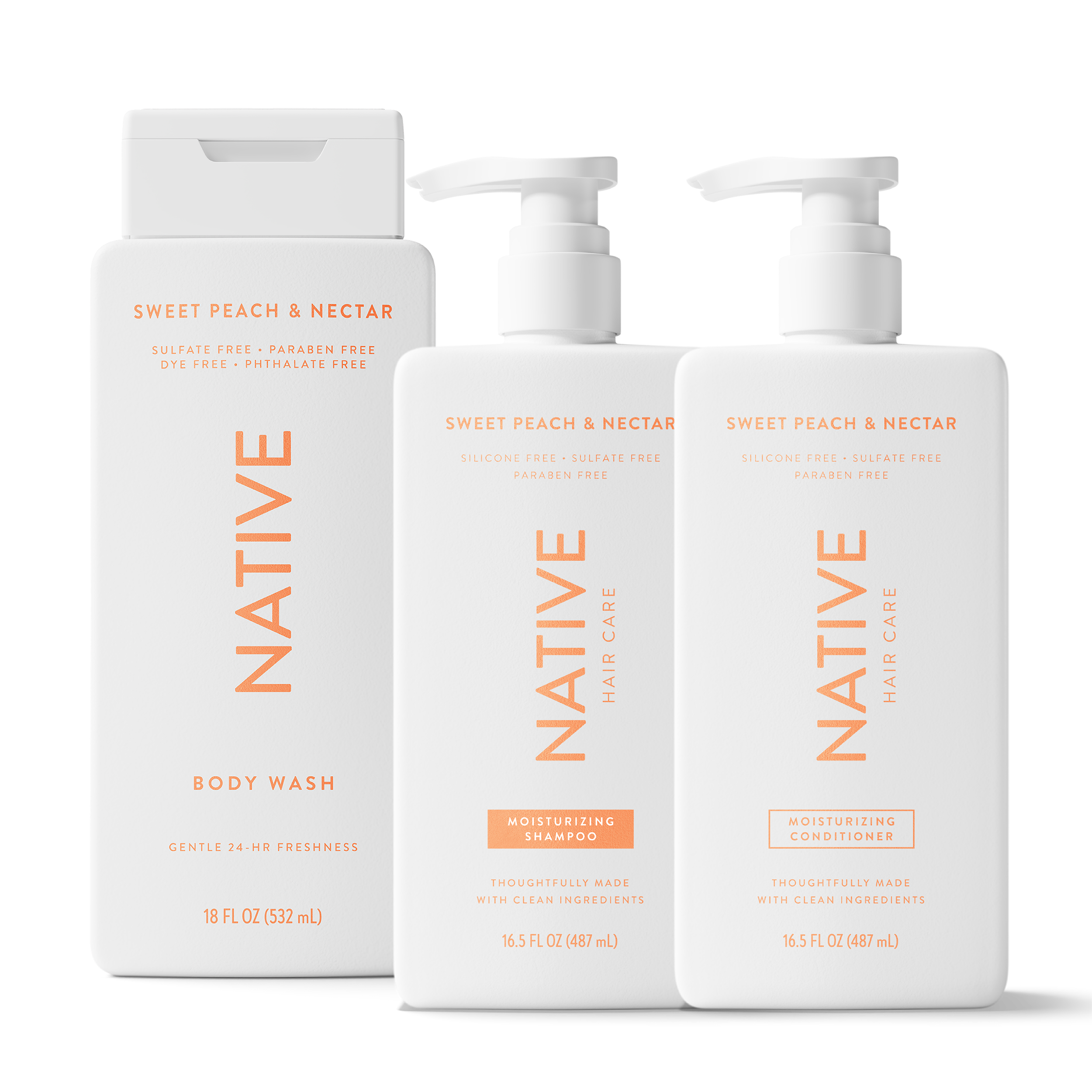 Native Shower Essentials Trio