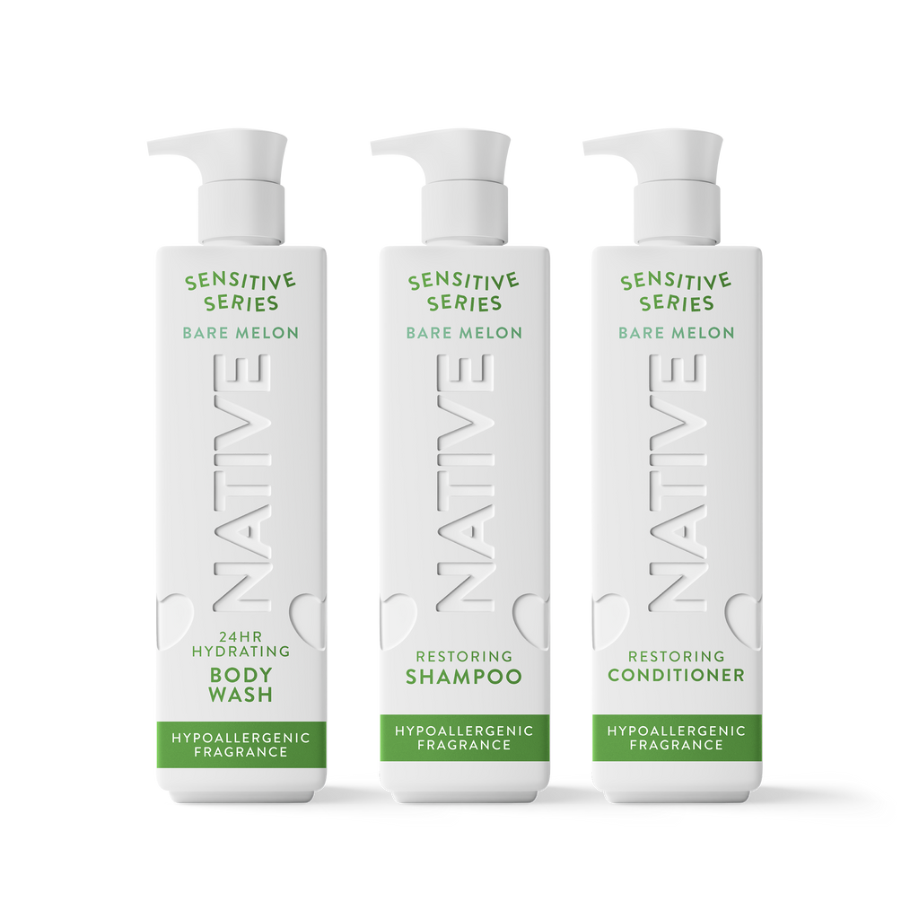 Native Shower Essentials Trio