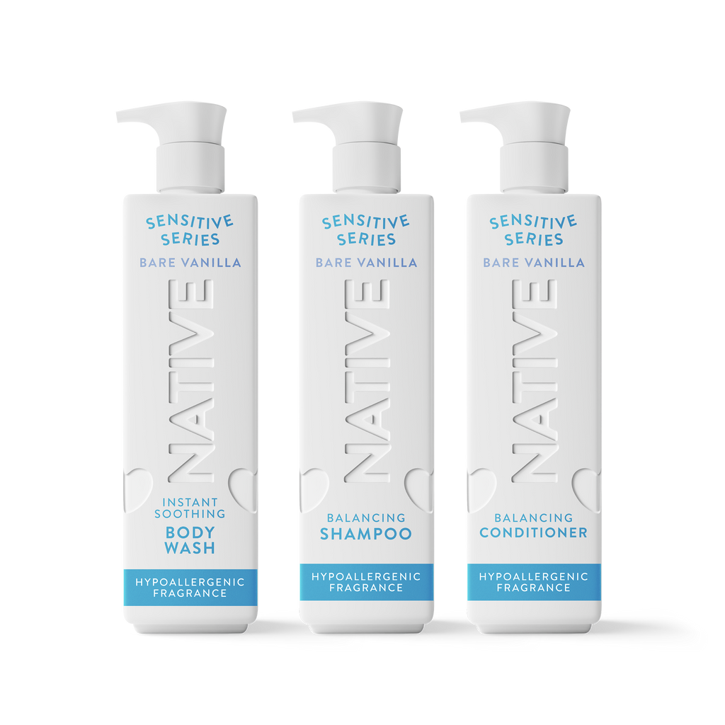 Native Shower Essentials Trio