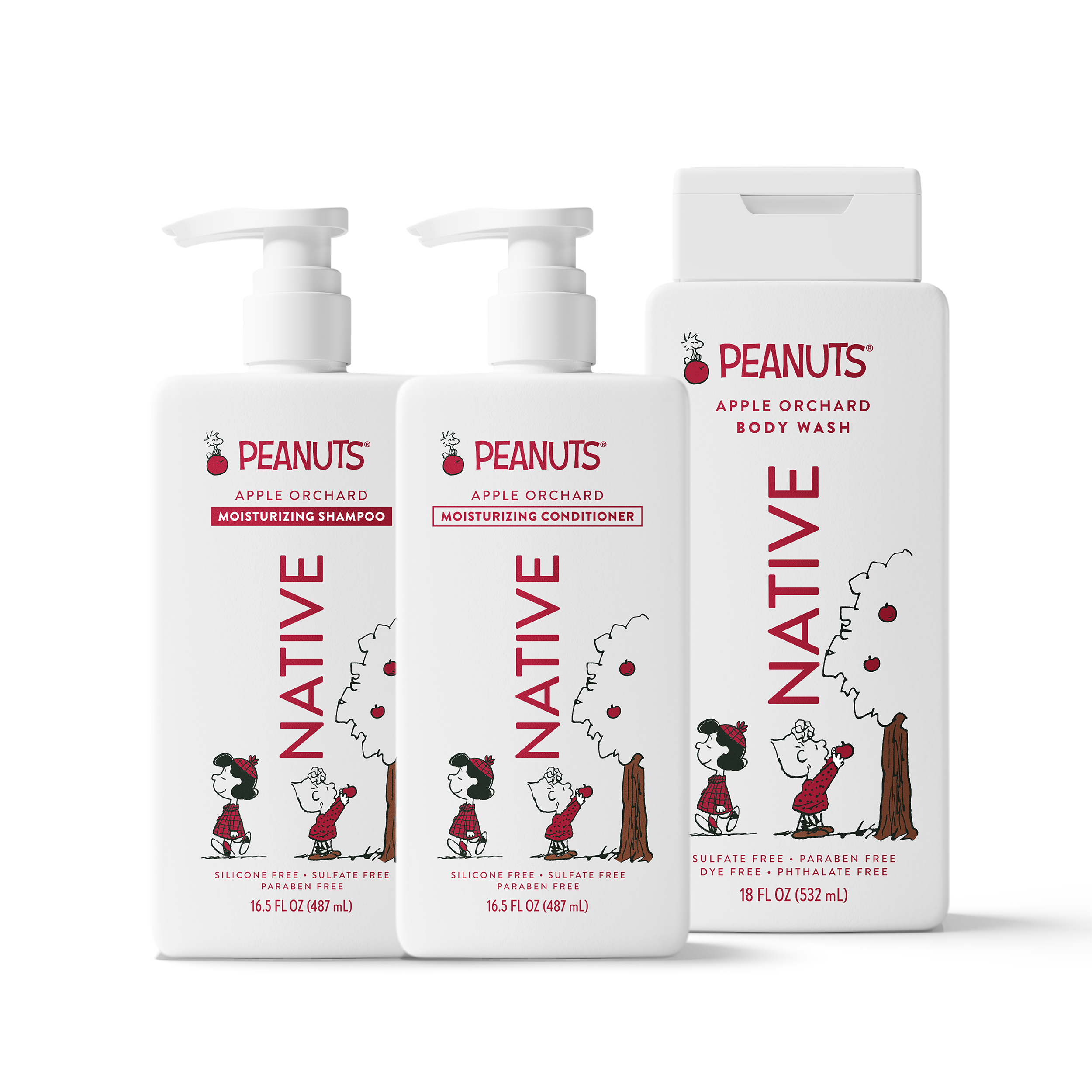 Native Shower Essentials Trio