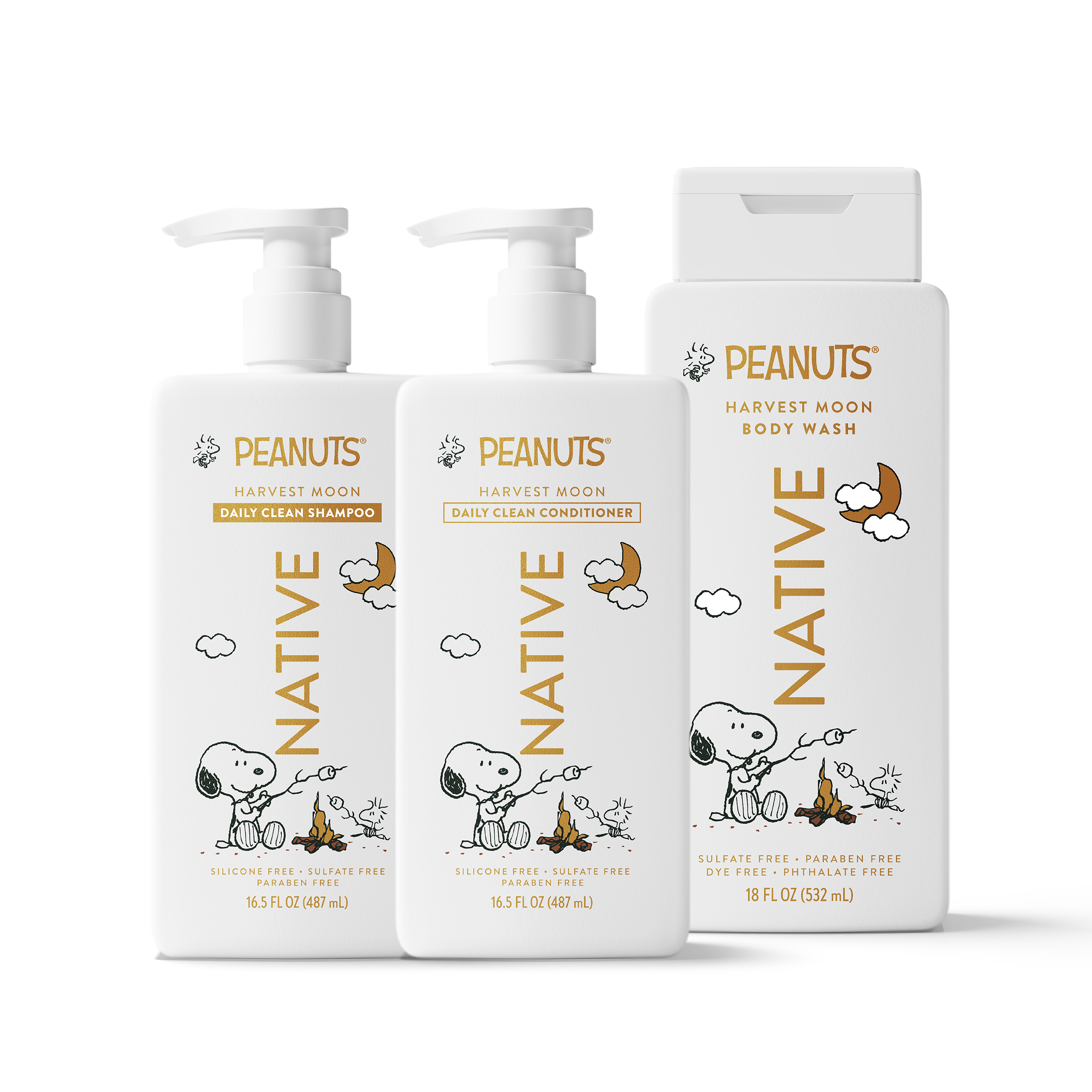 Native Shower Essentials Trio