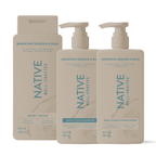 Native Shower Essentials Trio