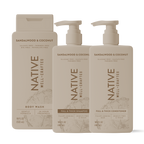 Native Shower Essentials Trio